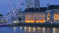 London Eye at night
