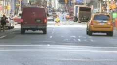 Timelapse Traffic On Broadway