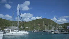 Time Lapse Road Town Tortola Yacht Harbor