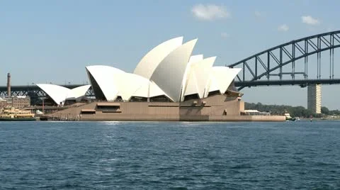 Sydney Opera And Harbor Bridge