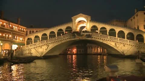 Rialto Bridge In Venice
