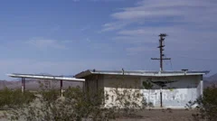 Time Lapse Close Up Diner Ruin Historic Diner Ruin