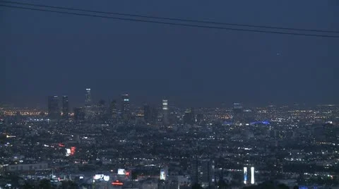 Los Angeles Skyline Twilight