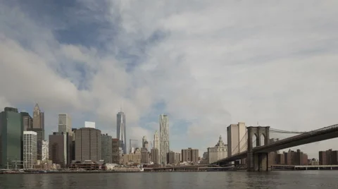 Time Lapse Manhattan Skyline