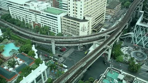 Timelapse Bangkok Traffic