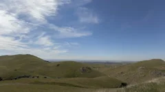 Timelapse Clouds Over Hills
