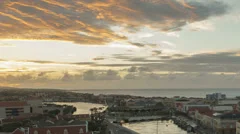 Time Lapse Curacao Willemstad Promenade
