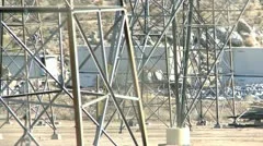 Train Within Power Pylons