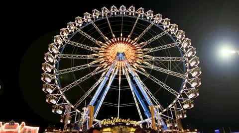 Ferry Wheel Timelapse Oktoberfest