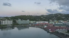 Timelapse Leaving Port St Lucia Castries