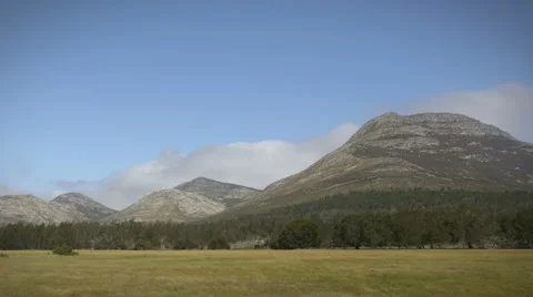 Clouds on the Tsitsikamma Mountains