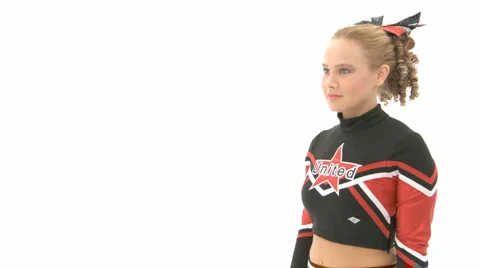 Cheerleader With Leather Jacket