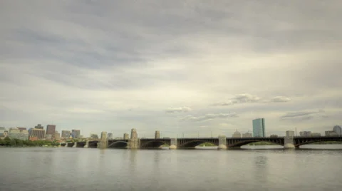 Hdr Time Lapse Boston Charles River