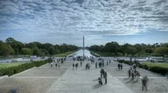Timelapse Lincoln Memorial