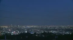 Los Angeles Skyline Sunset