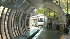 Monorail At Station