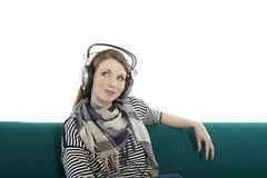 Woman Listening To Music