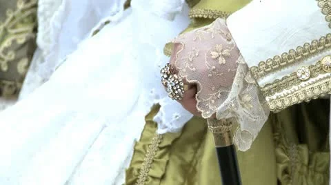 Two Disguised Couples In Venice On Carnival