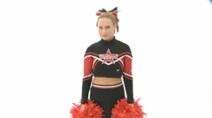 Young Cheerleader Dancing