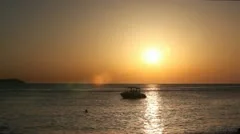 Boating At Ibiza Sunset