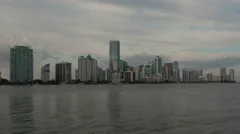 4K Time Lapse Miami Skyline Long Version