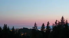 4K Timelapse Vancouver Park View Close Up