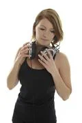 Woman With Headphones
