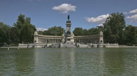 Timelapse Madrid Park
