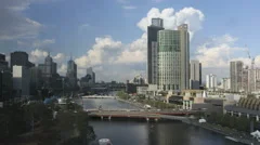 Timelapse Melbourne Yarra River