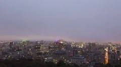 Time Lapse Montreal Foggy Sunrise