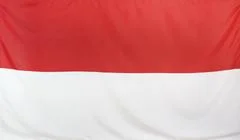Indonesia Flag Real Fabric