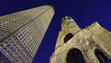 4K Time lapse Kaiser Wilhem Memorial Church in Berlin