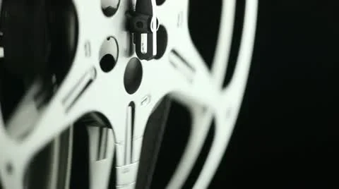Film Reel 8Mm Black
