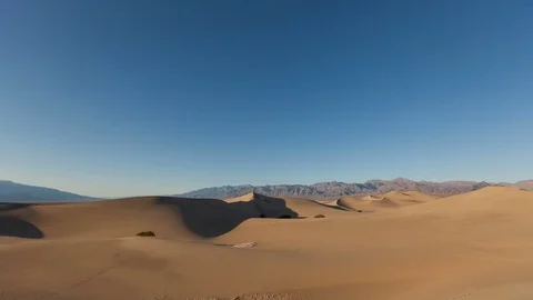 4K Timelapse Wide Angle Sand Dunes Sunset
