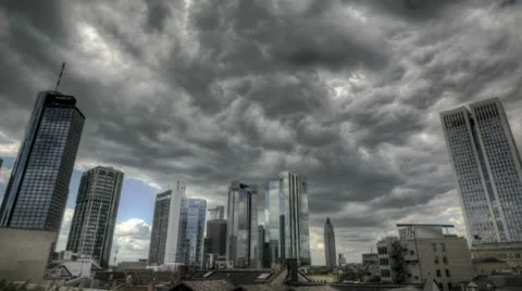 Dark Clouds Over Frankfurt