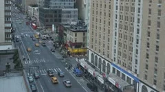 Timelapse Traffic At Sunset On 8Th Ave