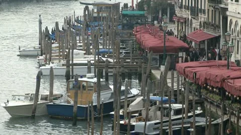 Boats On The Canale Grande