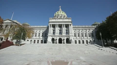State Capitol Complex In Harrisburg