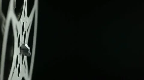 Film Reel 8Mm Black