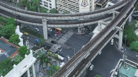 Timelapse Bangkok Traffic