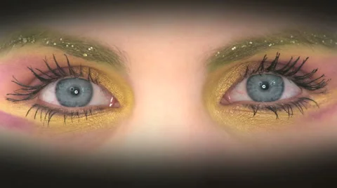 Colorful Batting Female Eyelashes