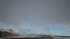 4K Time Lapse Geysir Eruption Iceland