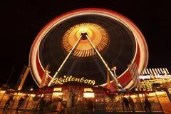 High Ferry Wheel At The Oktoberfest
