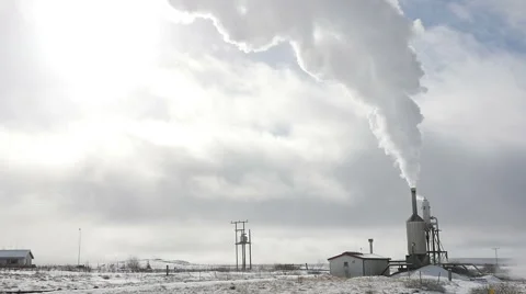 Slowmotion Geothermal Power Station