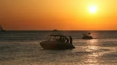 Boating At Ibiza Sunset