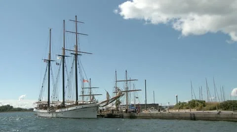 Sailing Ship Three-Master