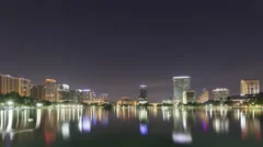 4K Time Lapse Orlando Skyline Sunrise