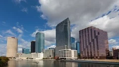 Timelapse 4K Tampa Skyline (Editorial)