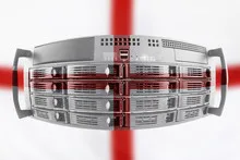 Server Country Concept with Flag of England