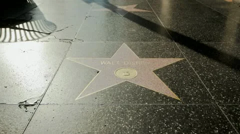 Walk Of Fame Walt Disney